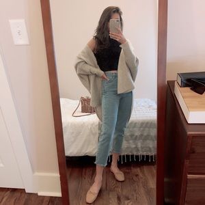 Lightweight Open-Front Cardigan